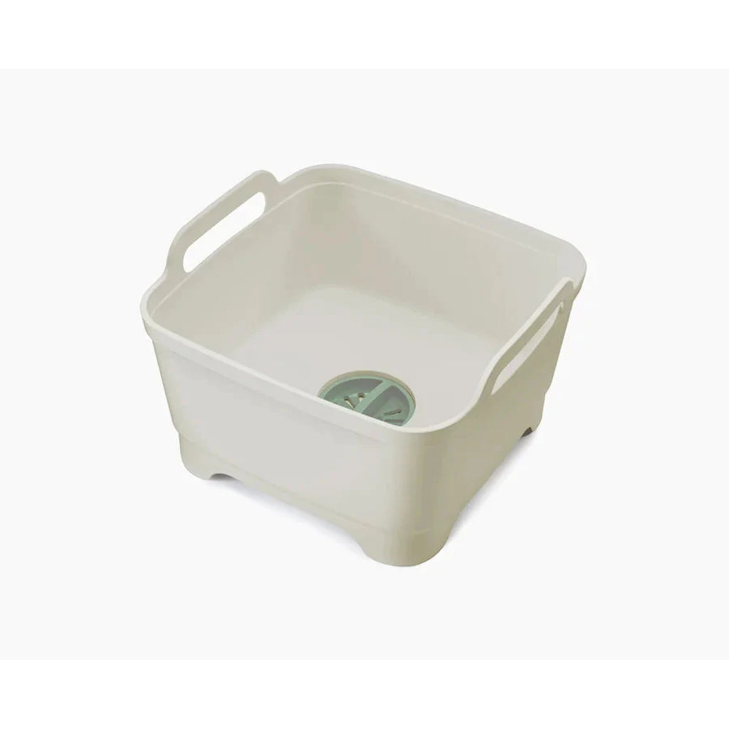 Joseph Joseph  Wash&Drain Washing-up Bowl - Light Stone/ Sage