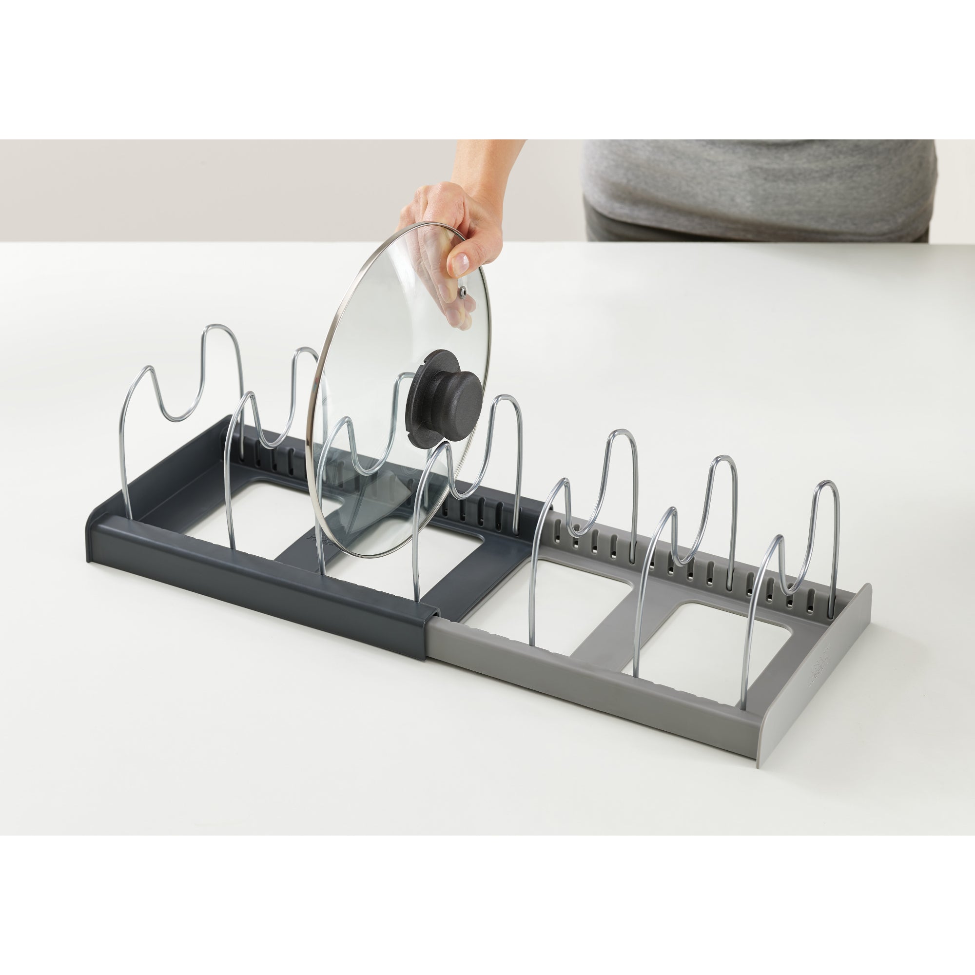 Joseph Joseph DrawerStore Expanding Cookware Organiser - Grey
