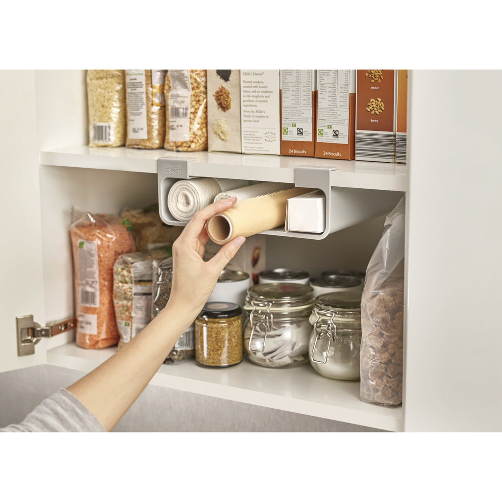 Joseph Joseph CupboardStore Film Foil and Bag Organiser - Grey