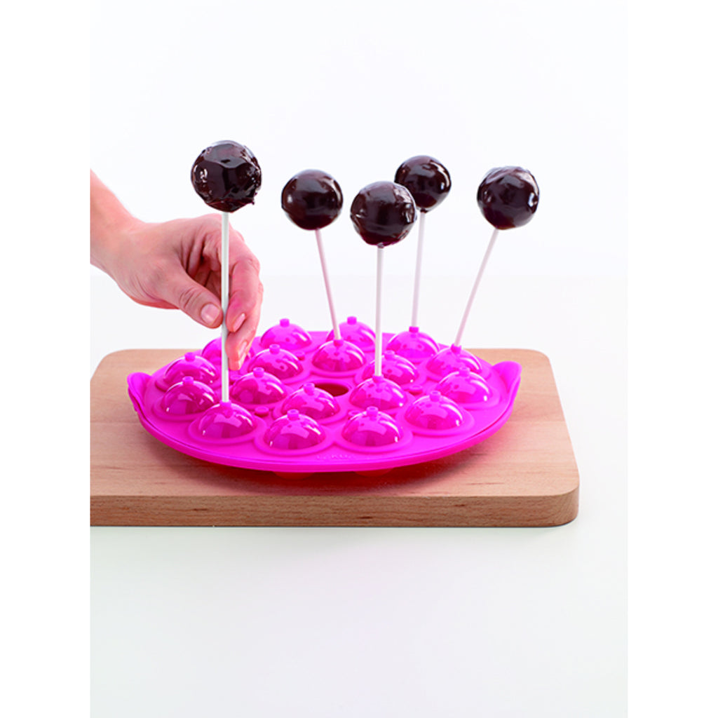 Lekue 18 Cup Cake Pops Mould - Pink