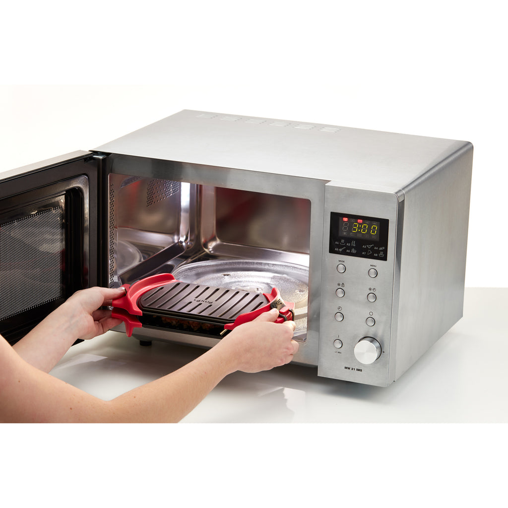 Lekue Microwave Grill XL - Red