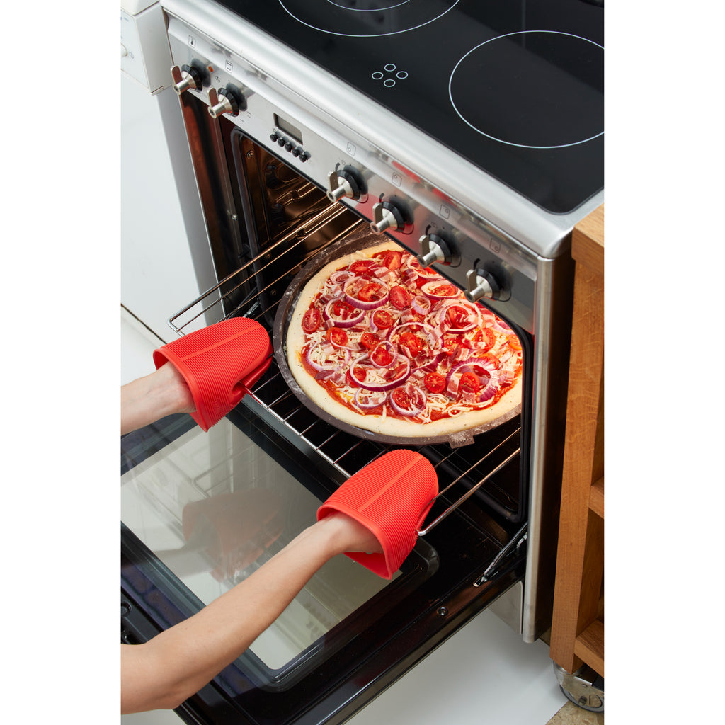 Lekue 14" / 36cm Round Pizza Mat - Brown