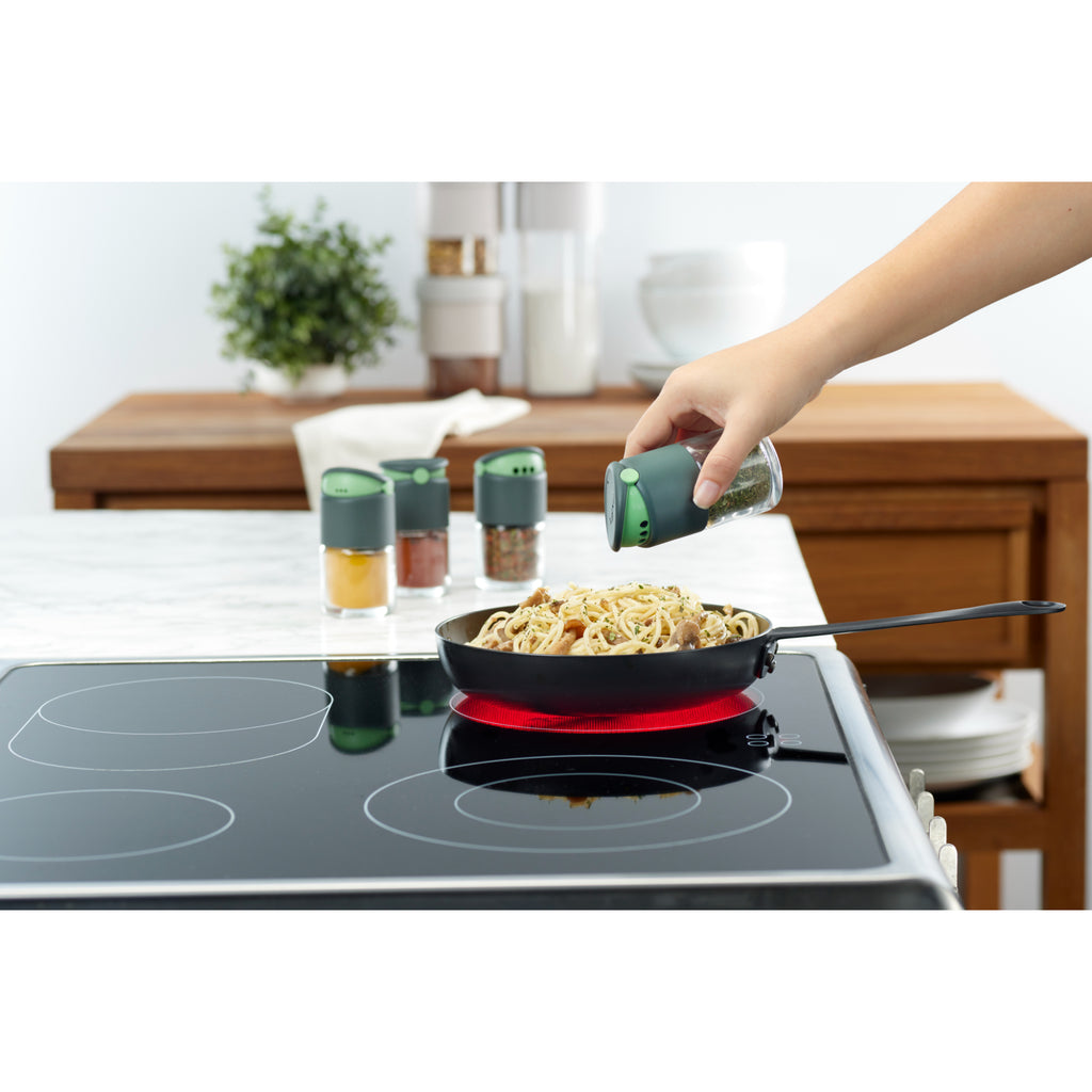 Lekue 4 Piece Spice Shakers Set - Grey
