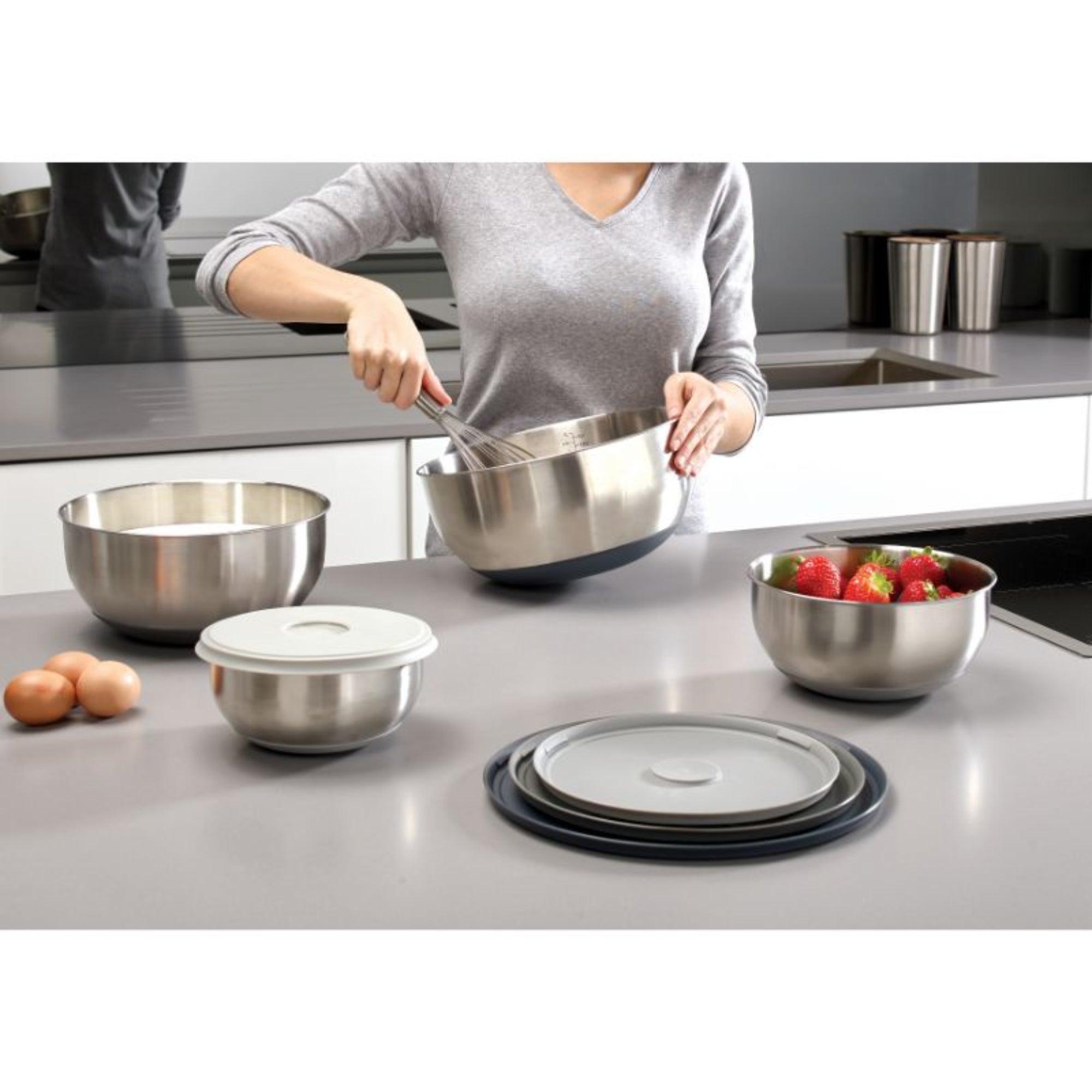 Joseph Joseph  Nest Prep&Store 8pc Bowl Set with Lids