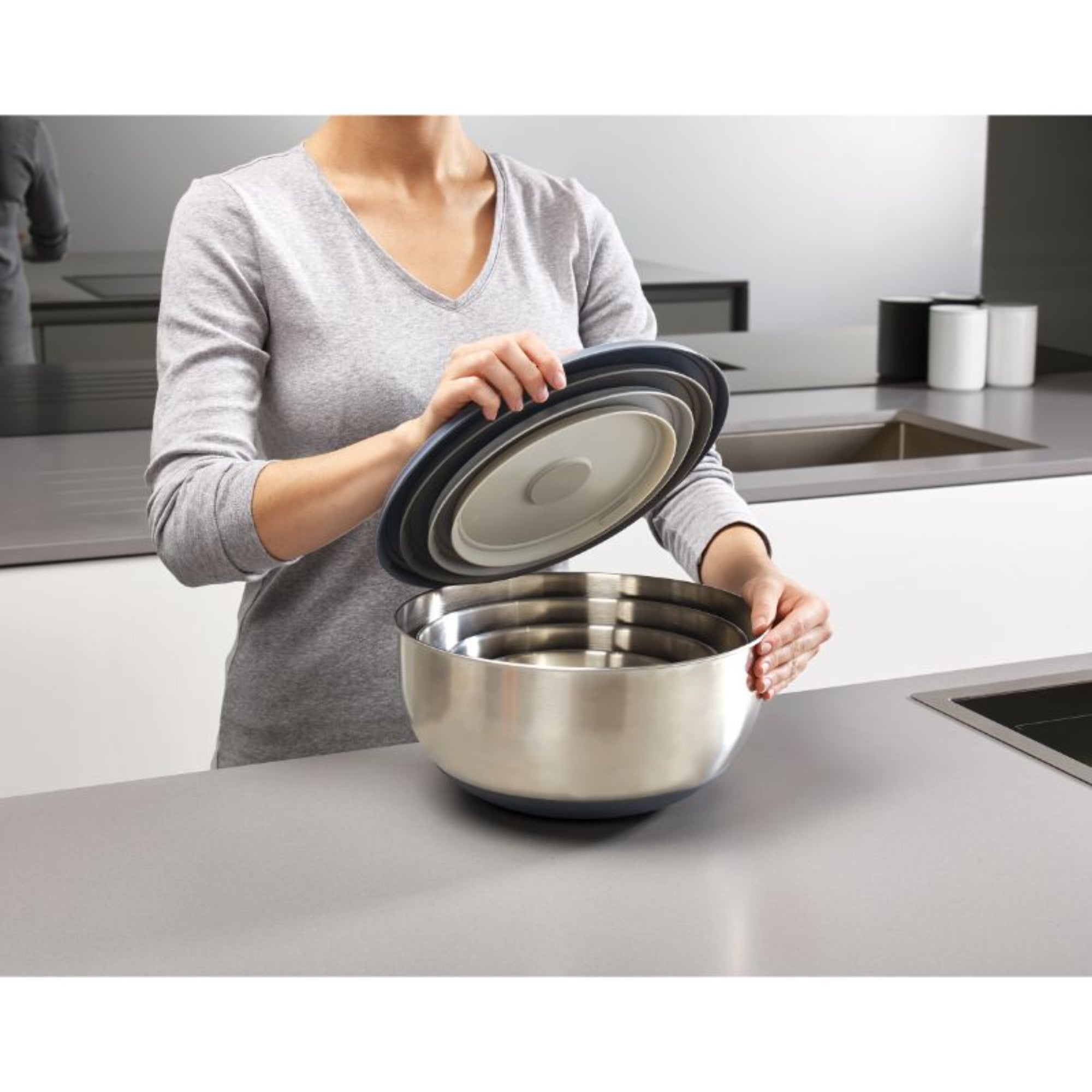 Joseph Joseph  Nest Prep&Store 8pc Bowl Set with Lids