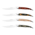 Wilkie Brothers 4 Piece Pakka Steak Knife Set - Stainless steel