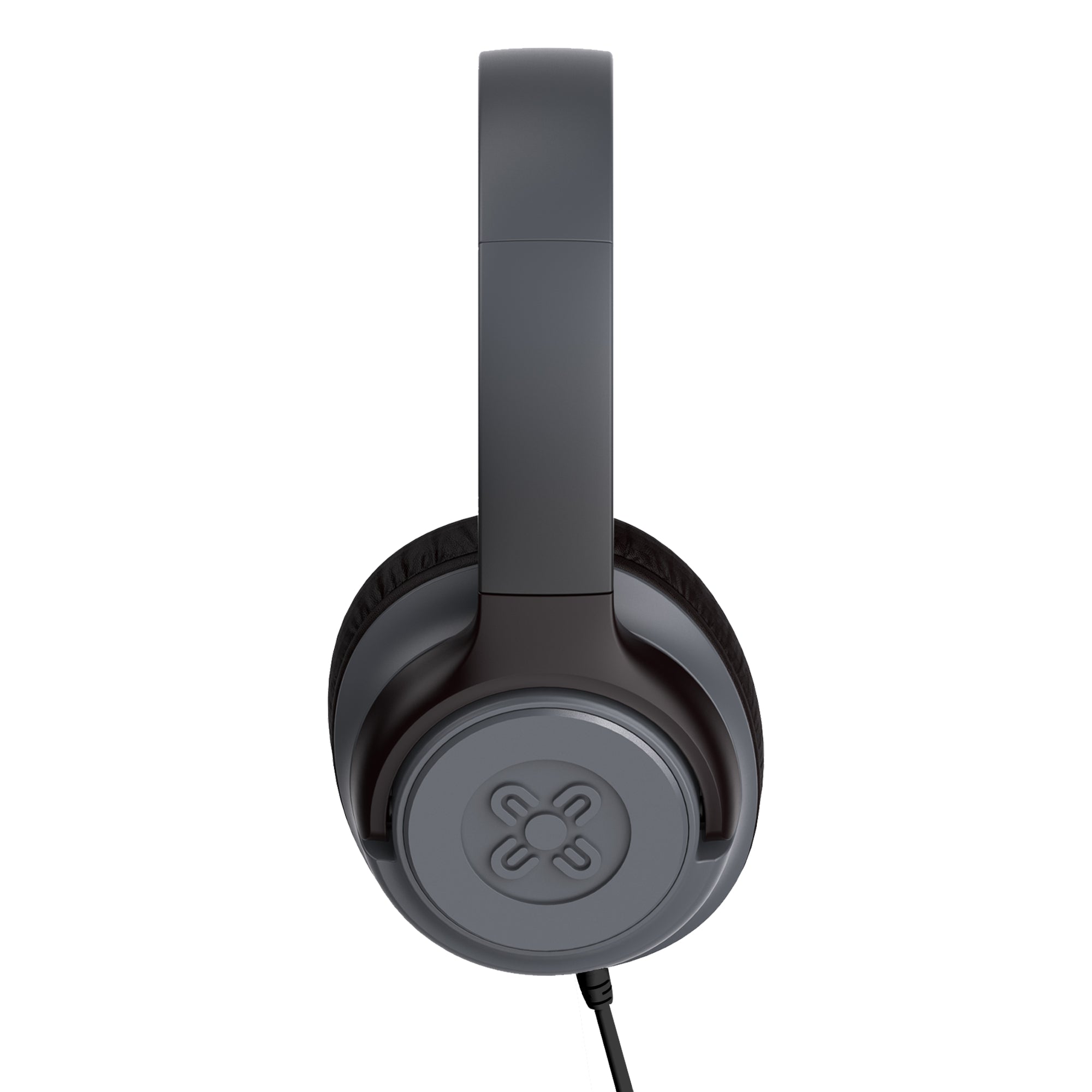 Moki Mixi Type-C Connect Wired Volume Limited Headphones - Black/Grey