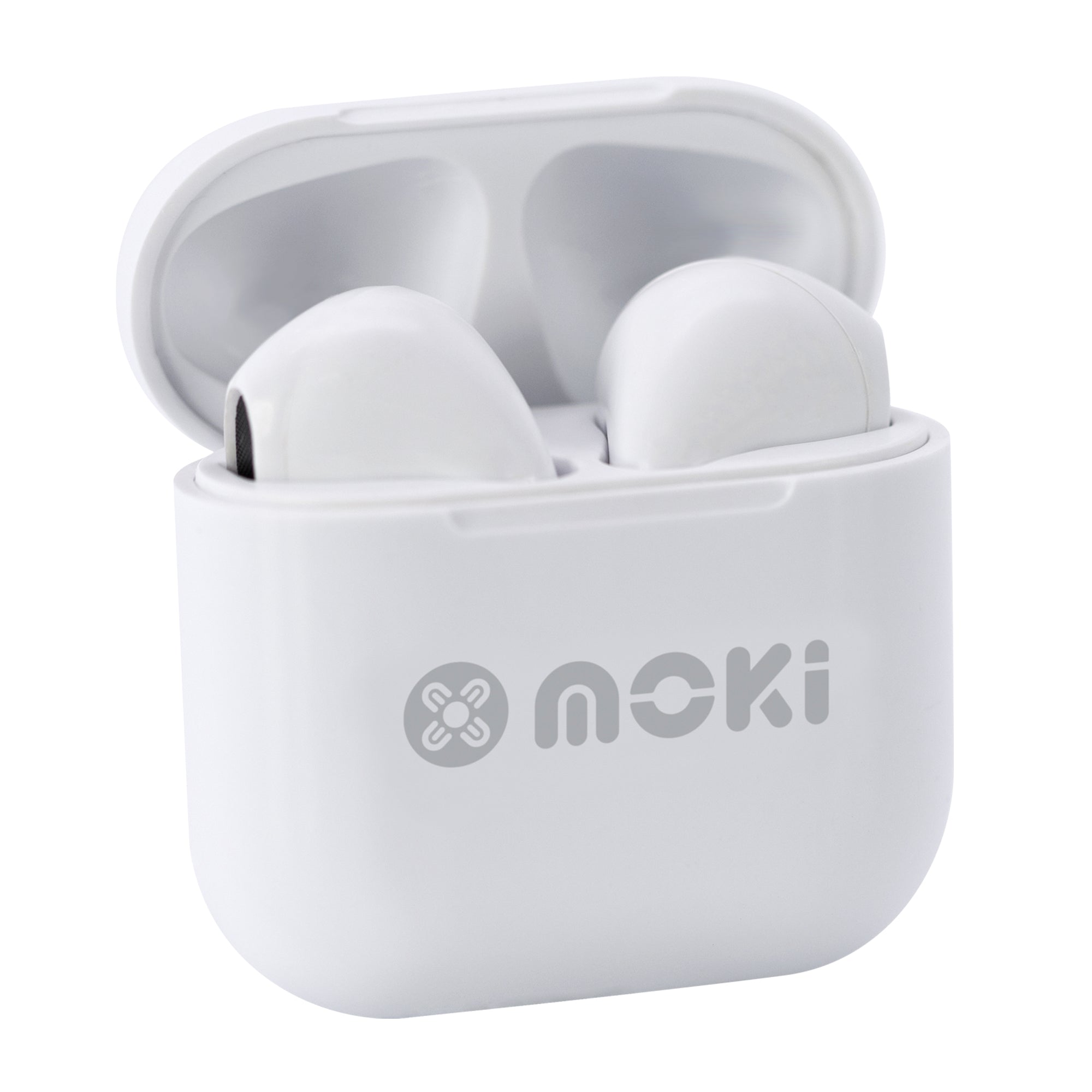 Moki MokiPods Mini TWS Earphones for Kids Volume Limited - White