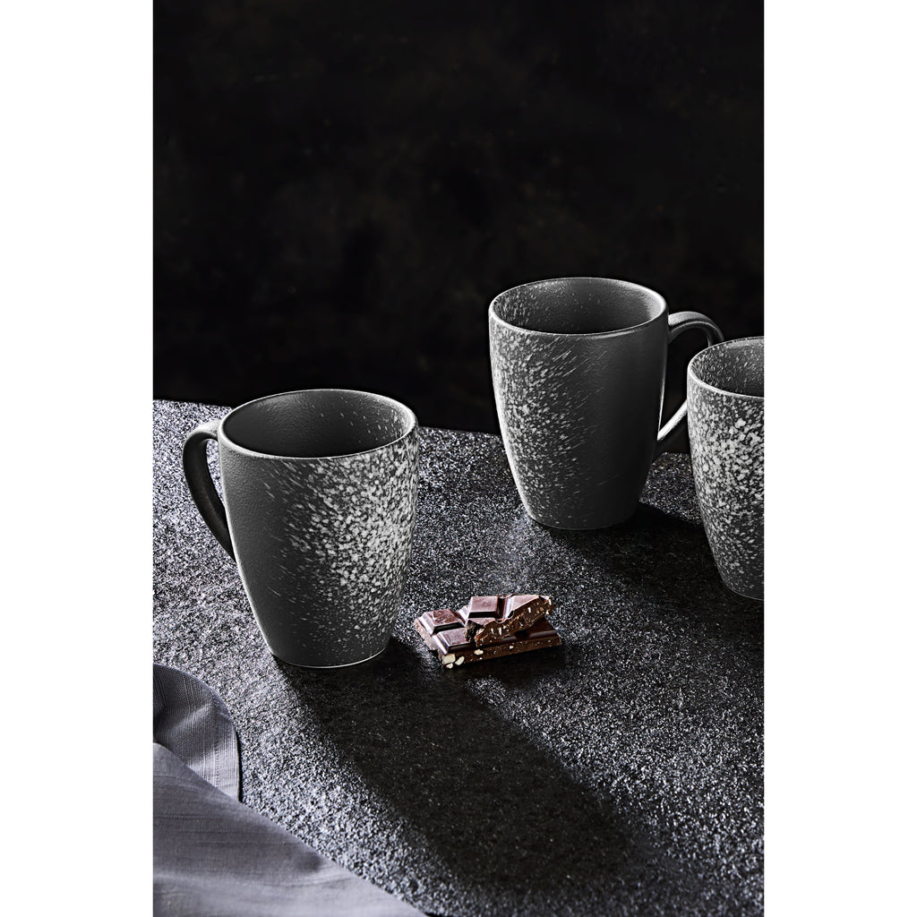 Maxwell & Williams Caviar Galaxy Coupe 4 Piece Mug Set