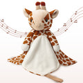 Love By Emi Dark Giraffe Musical Comforter -Brown