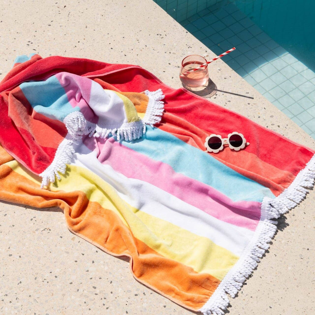 Canningvale Capresi Kids Beach Towel - Como Sherbet