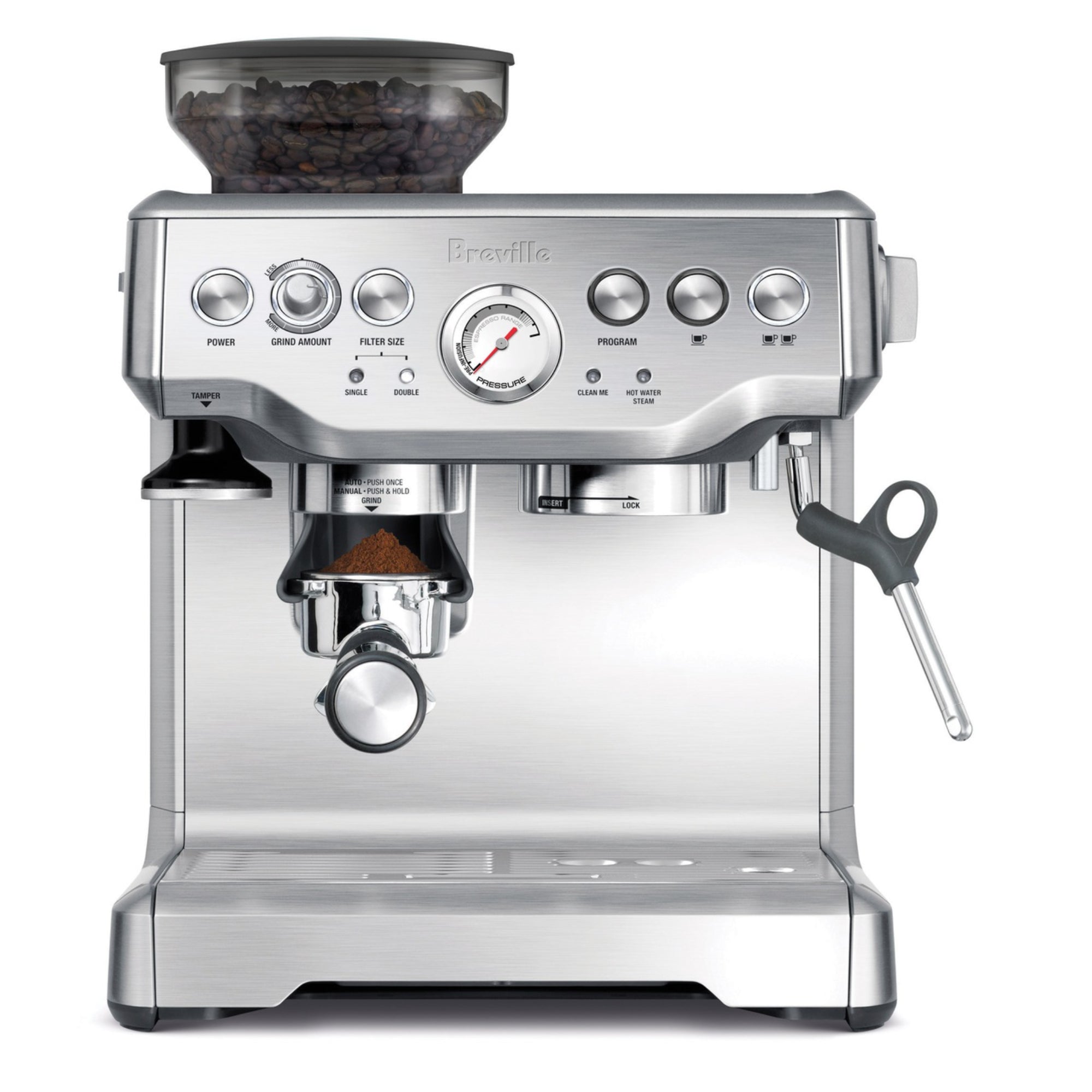 Breville the Barista Express� Coffee Machine - Silver