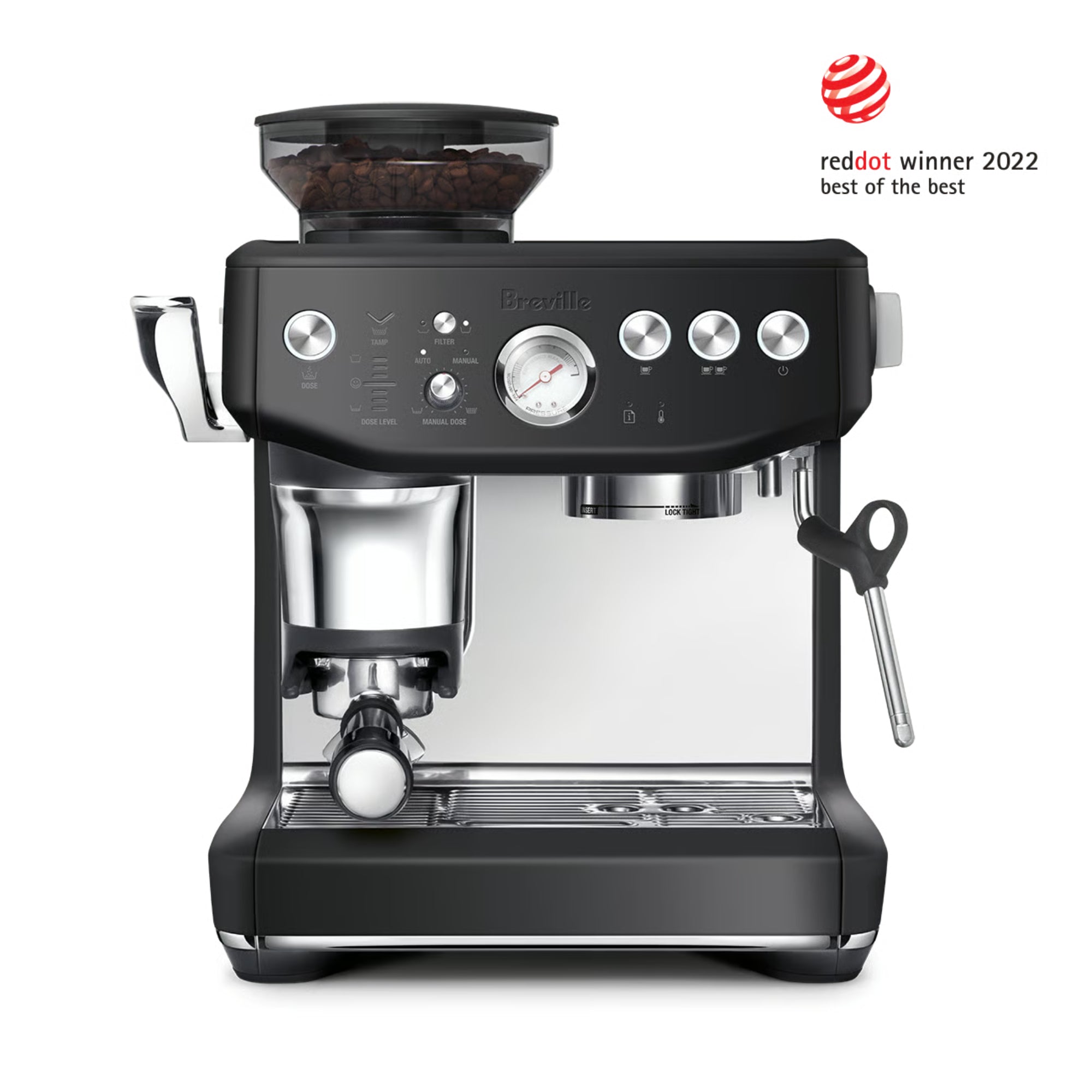 Breville the Barista Express Impress Coffee Machine -Black