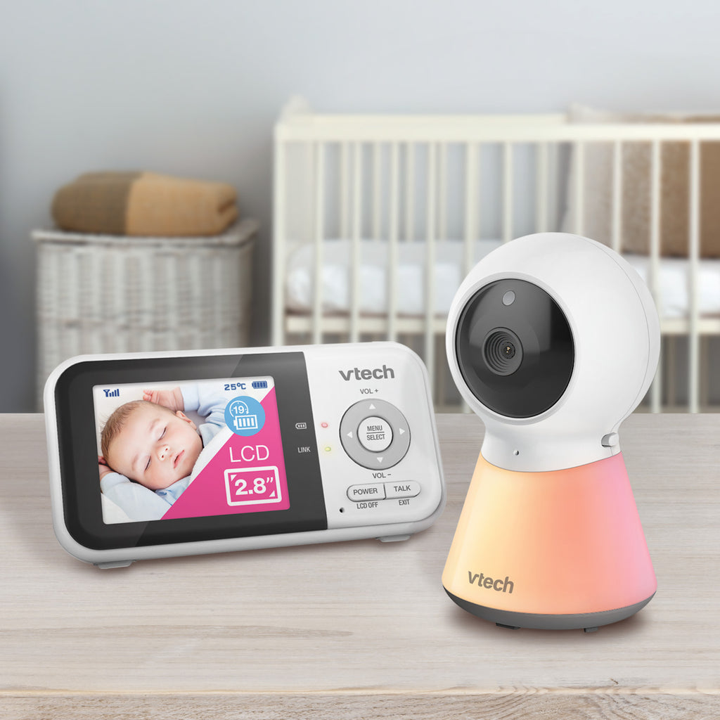 VTech Baby 2.8" Full Colour Video Baby Monitor - White