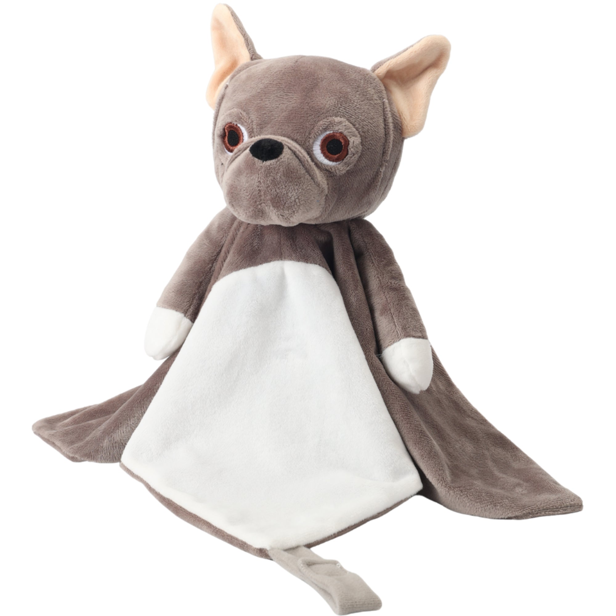 Love By Emi French Bulldog Musical Comforter - Brown