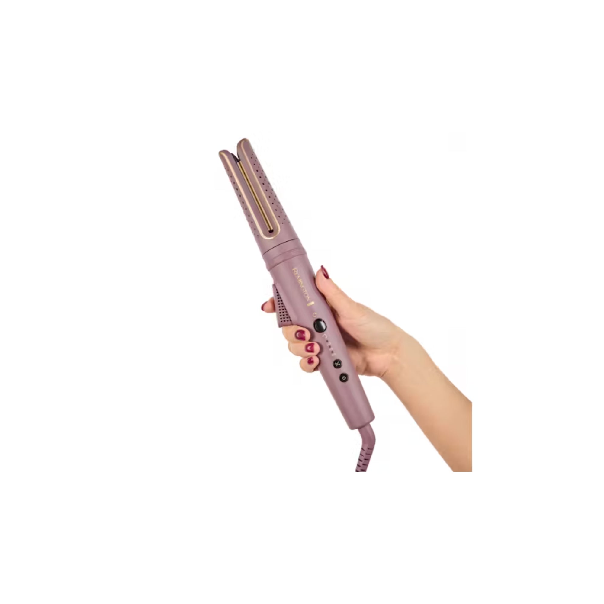 Remington AIRvive™ Rotating Curling Wand - Rose Gold