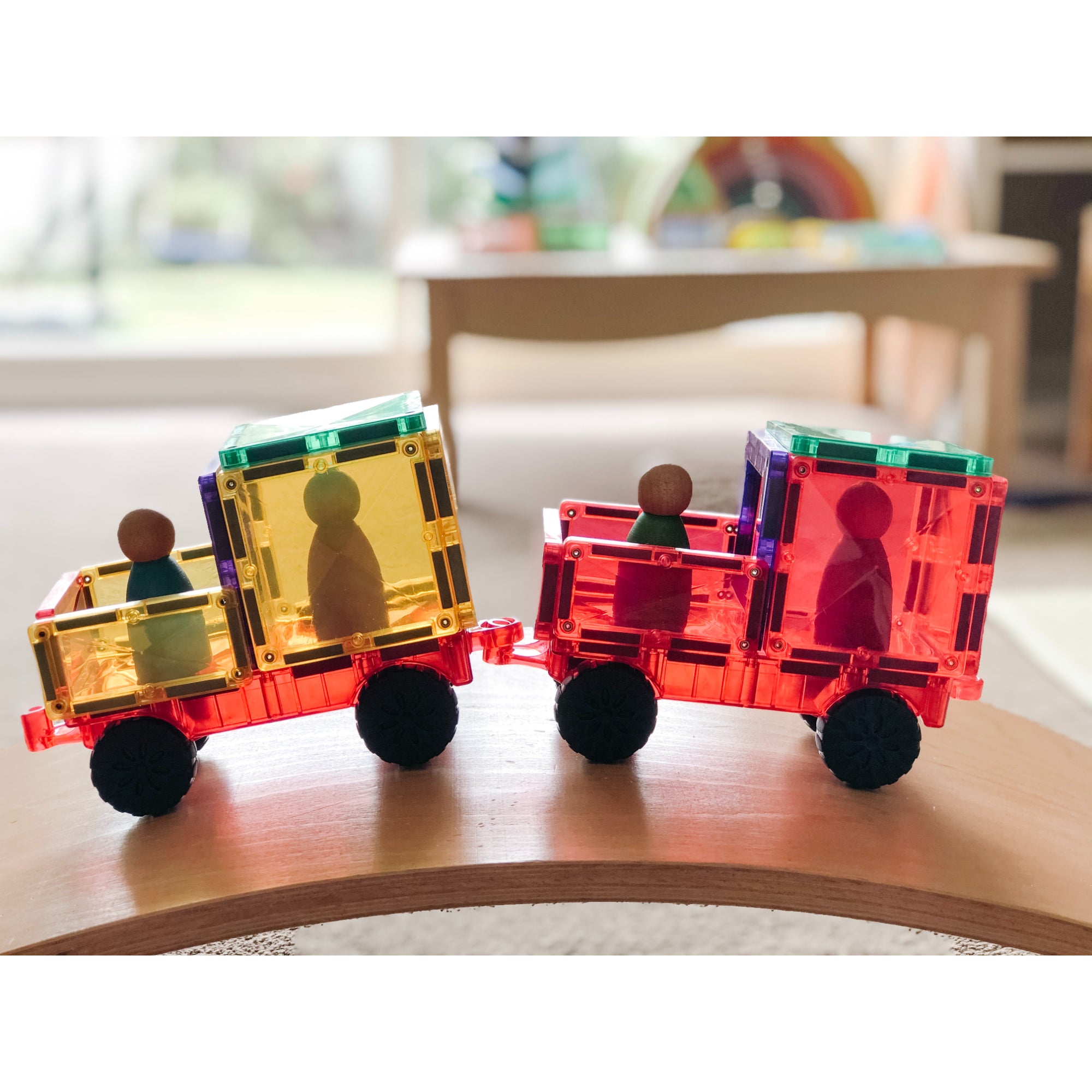 Connetix Multi Motion 24 Piece Magnetic Tiles Pack-Multi