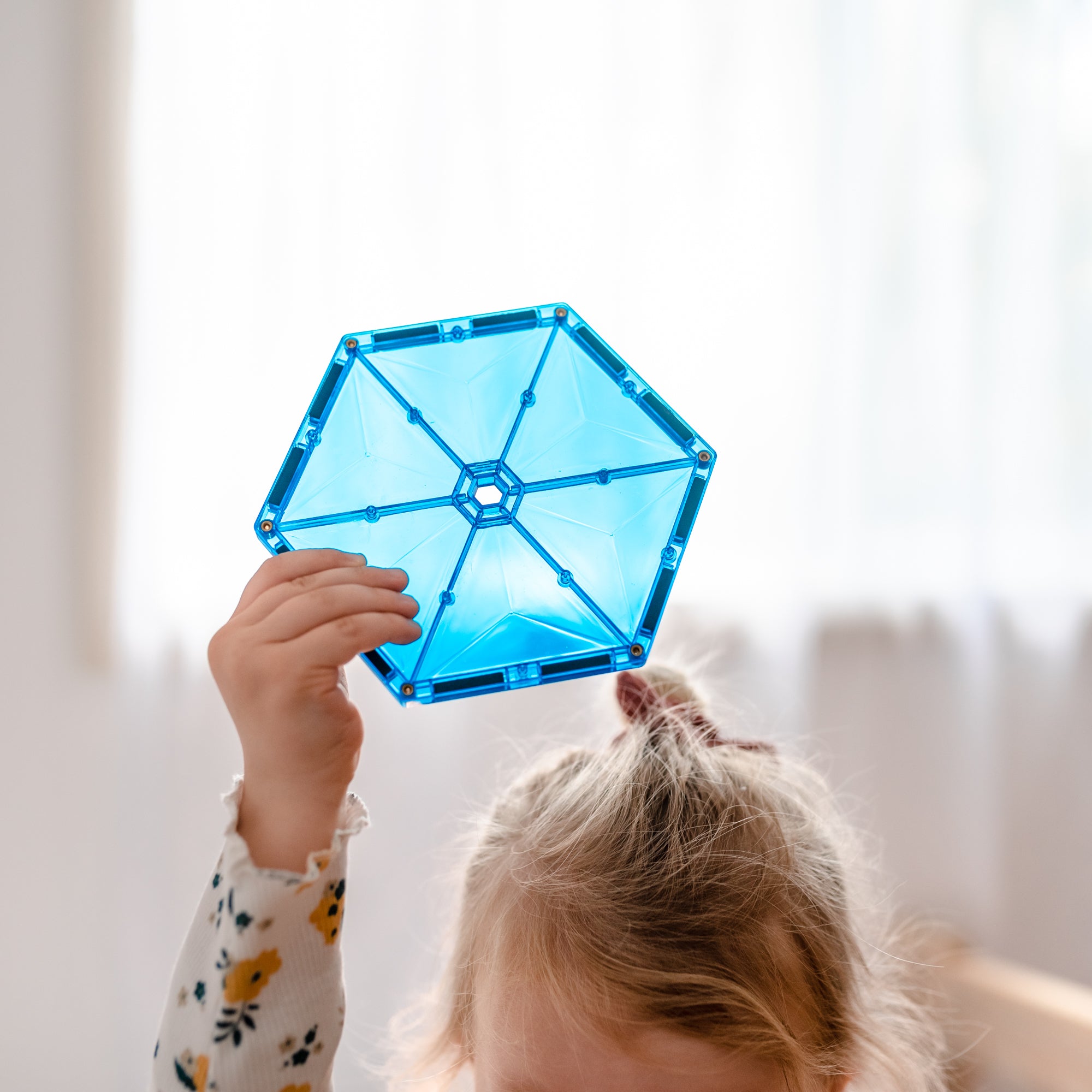 Connetix Multi Geometry 30 Piece Magnetic Tiles Pack-Multi
