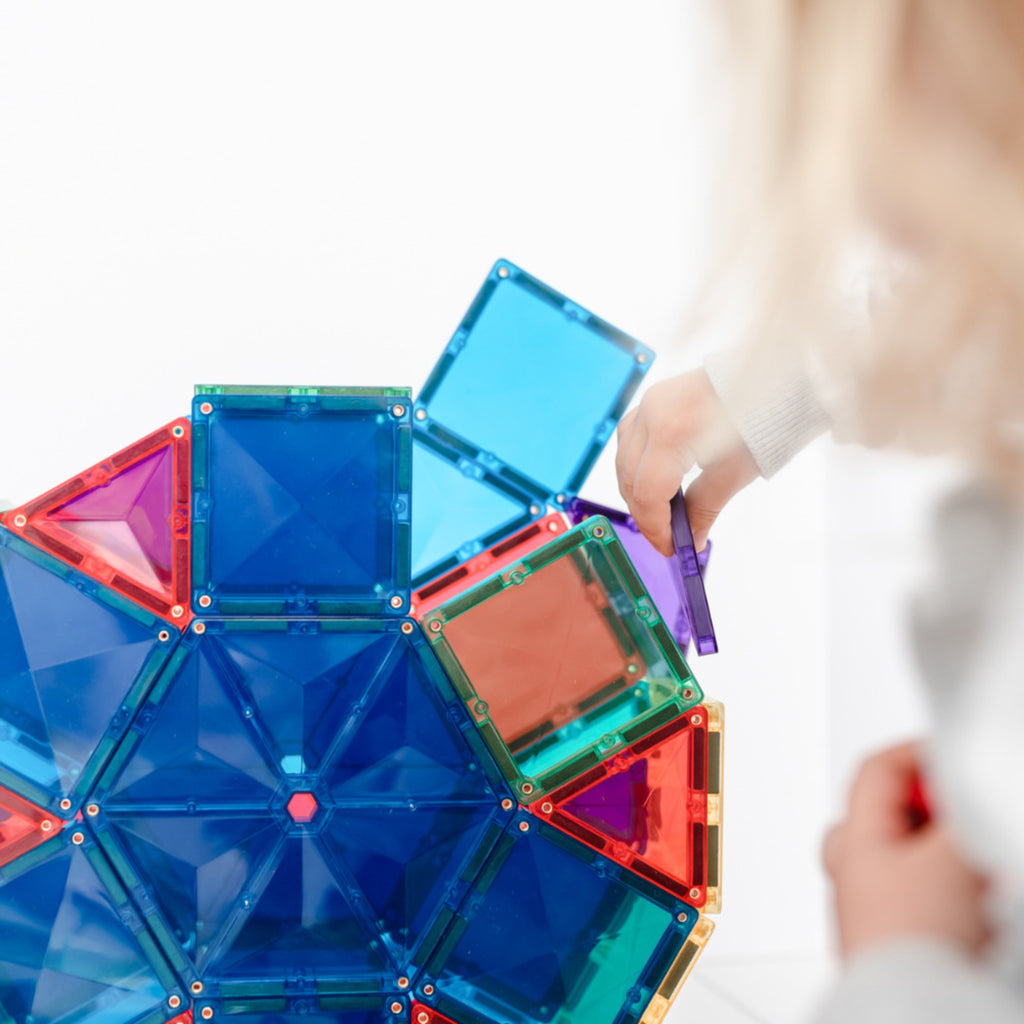 Connetix Multi Mega 212 Piece Magnetic Tiles Pack-Multi