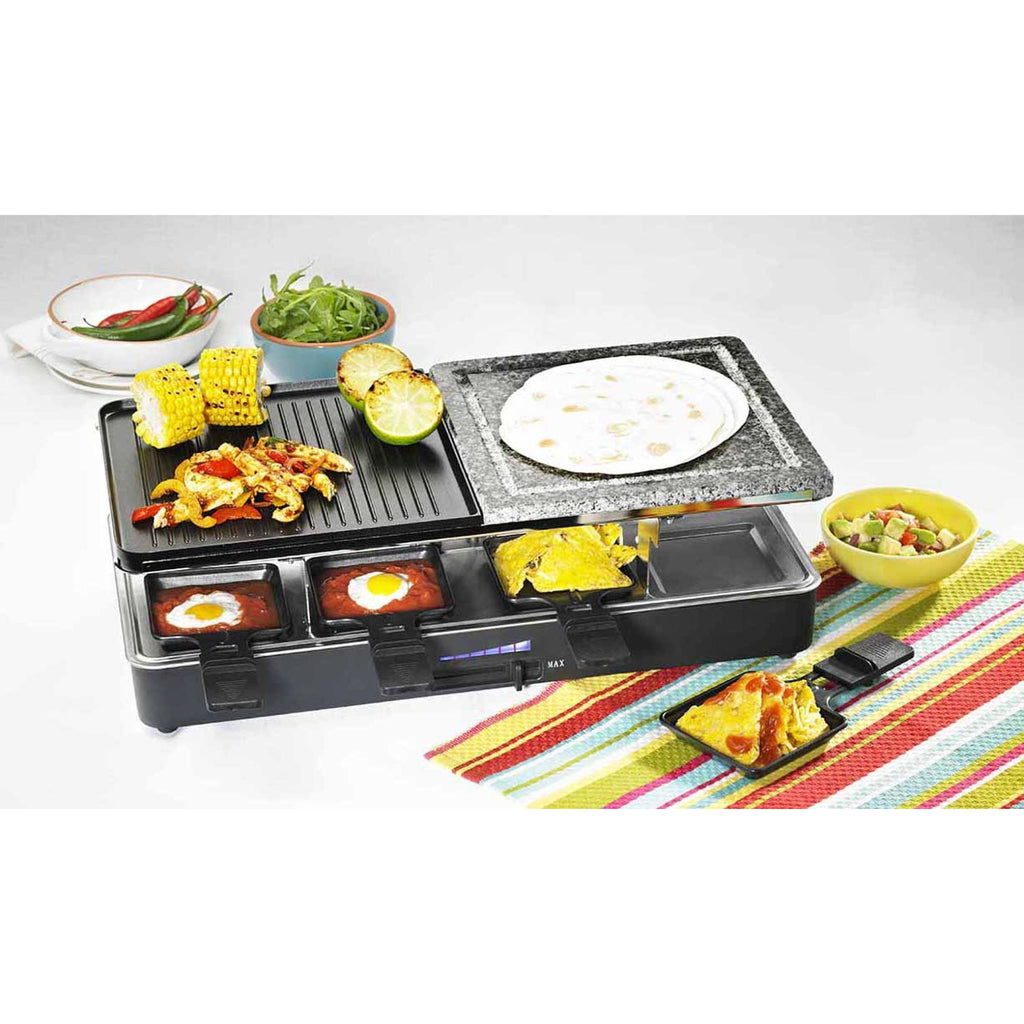 Davis & Waddell 8 Person Electric Party Grill Non-Stick Griddle Teppanyaki BBQ