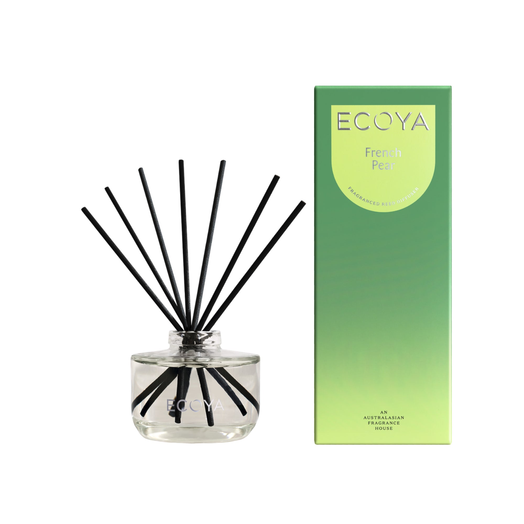Ecoya French Pear Reed Diffuser - Green