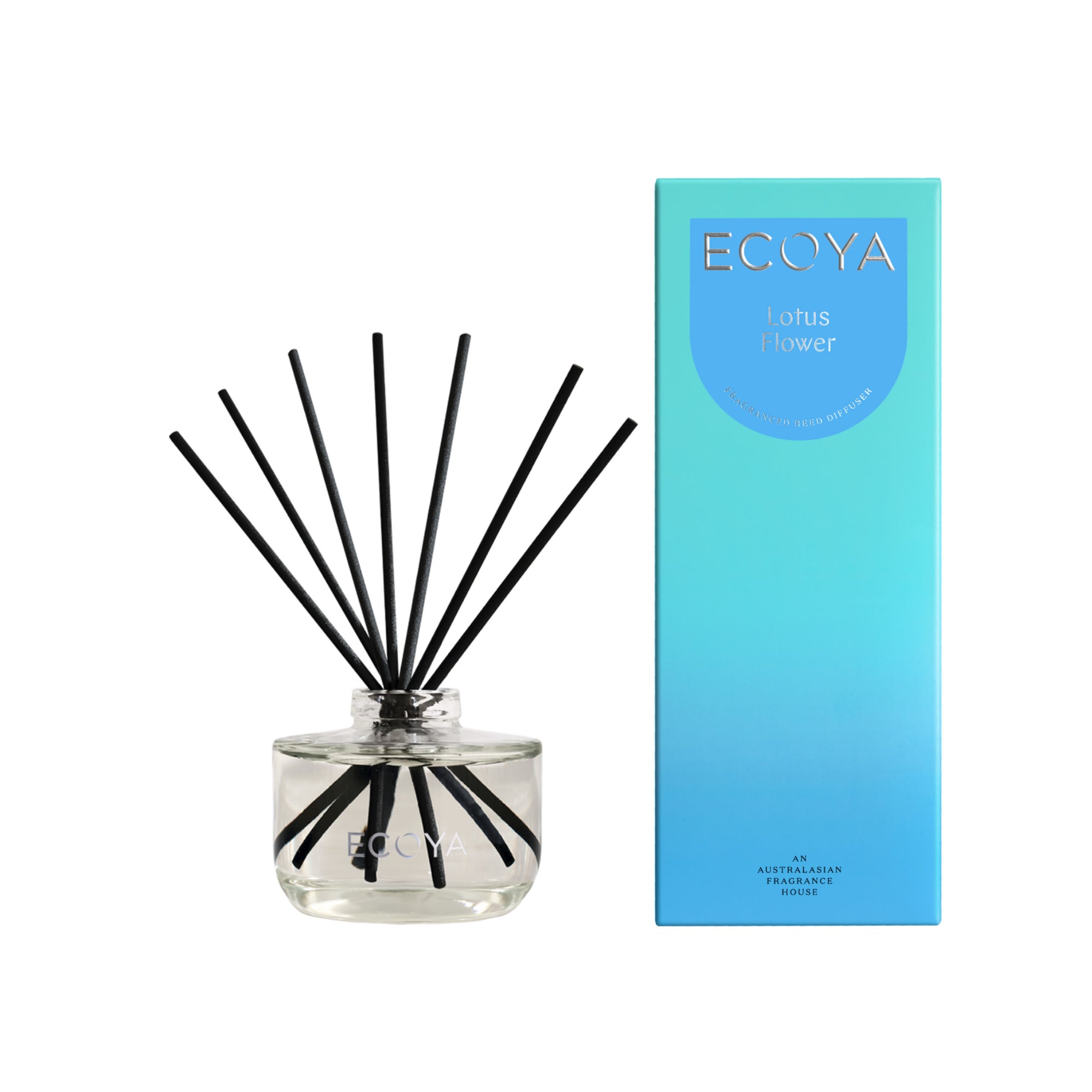 Ecoya Lotus Flower Reed Diffuser - Blue