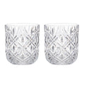 Davis & Waddell Fine Foods Deluxe Double Old Fashion - Set of 2 DTA0562 - Clear