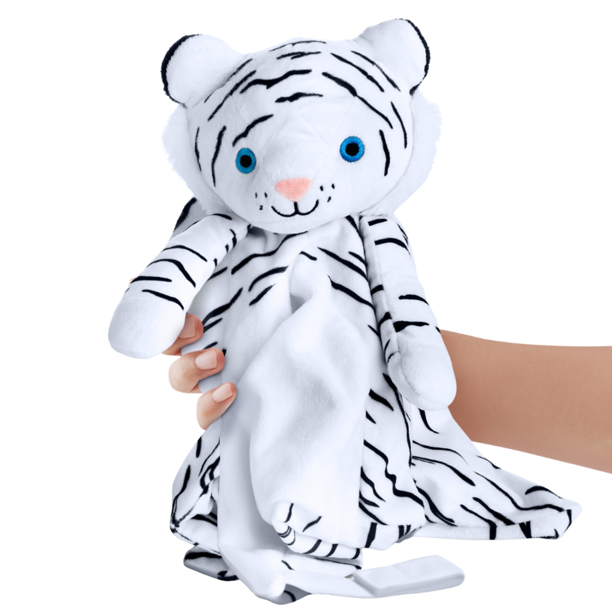 Love By Emi White Tiger Musical Comforter