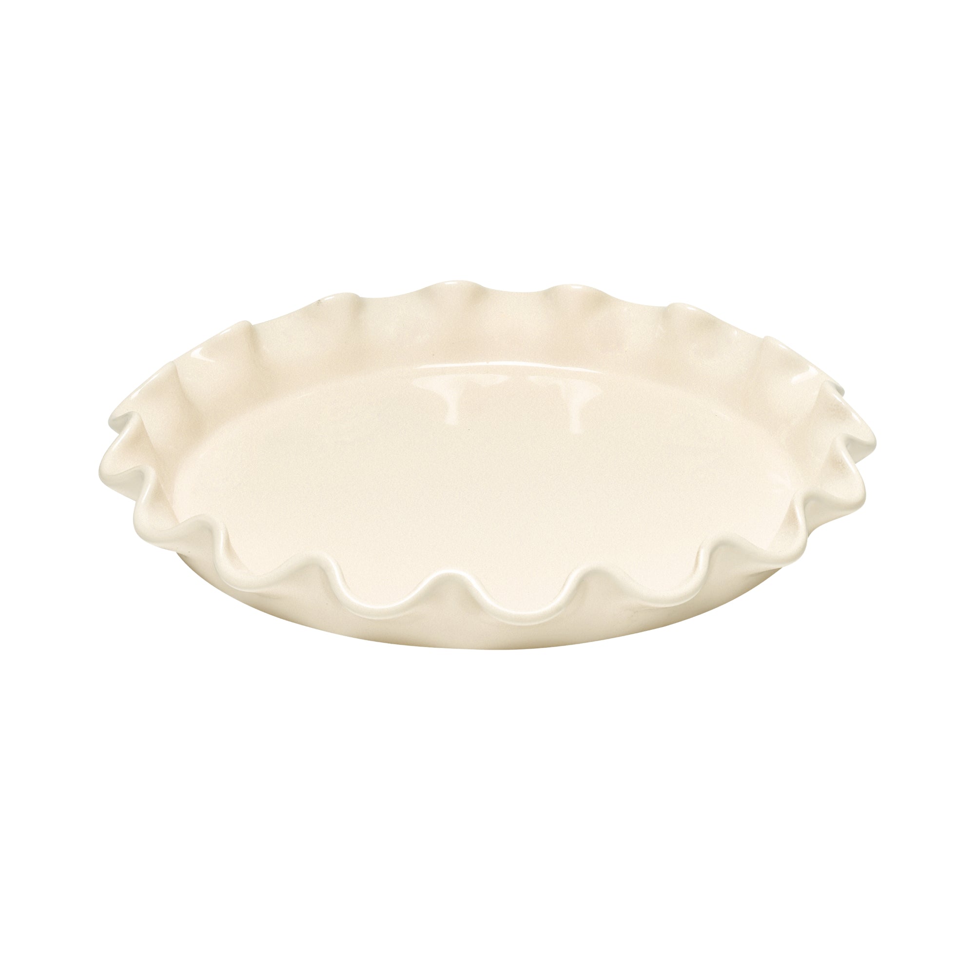 Emile Henry Ruffled Tart Dish - Clay