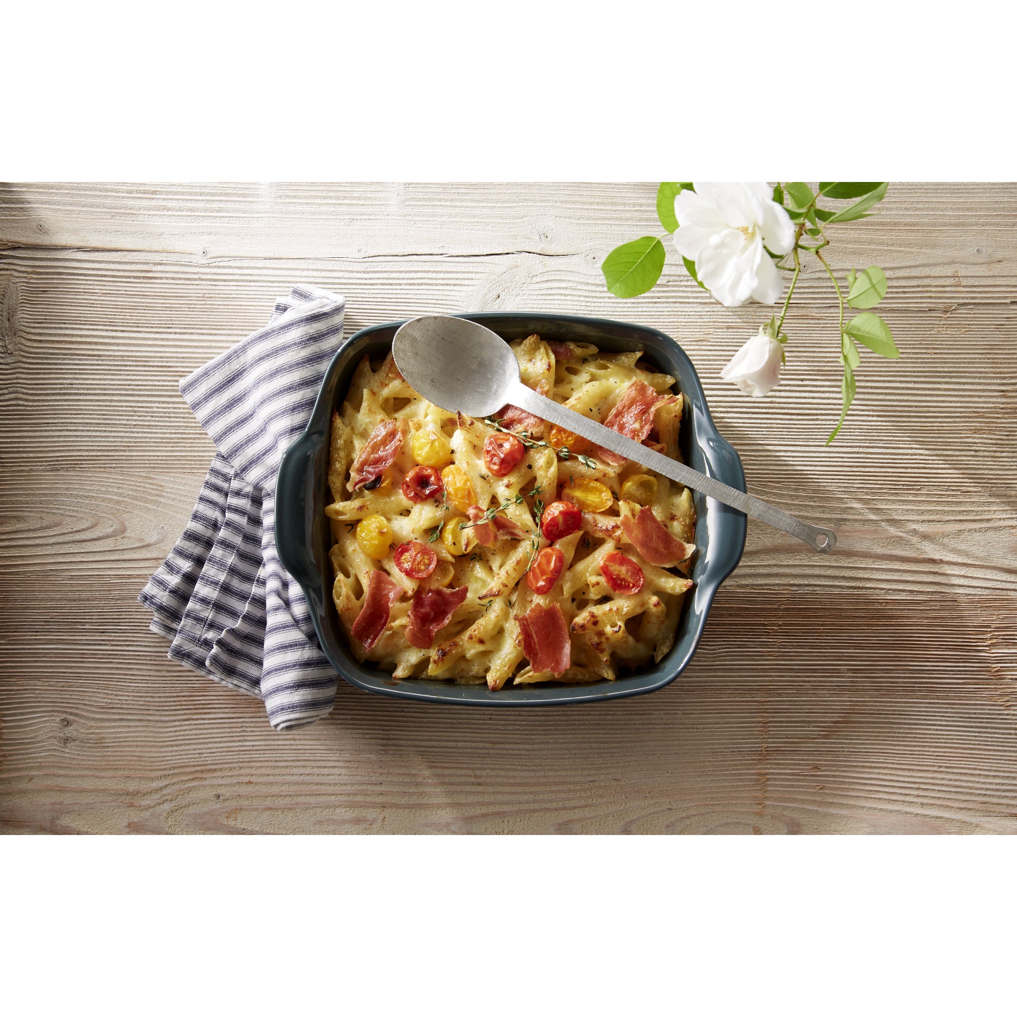 Emile Henry Square Oven Dish - Charcoal