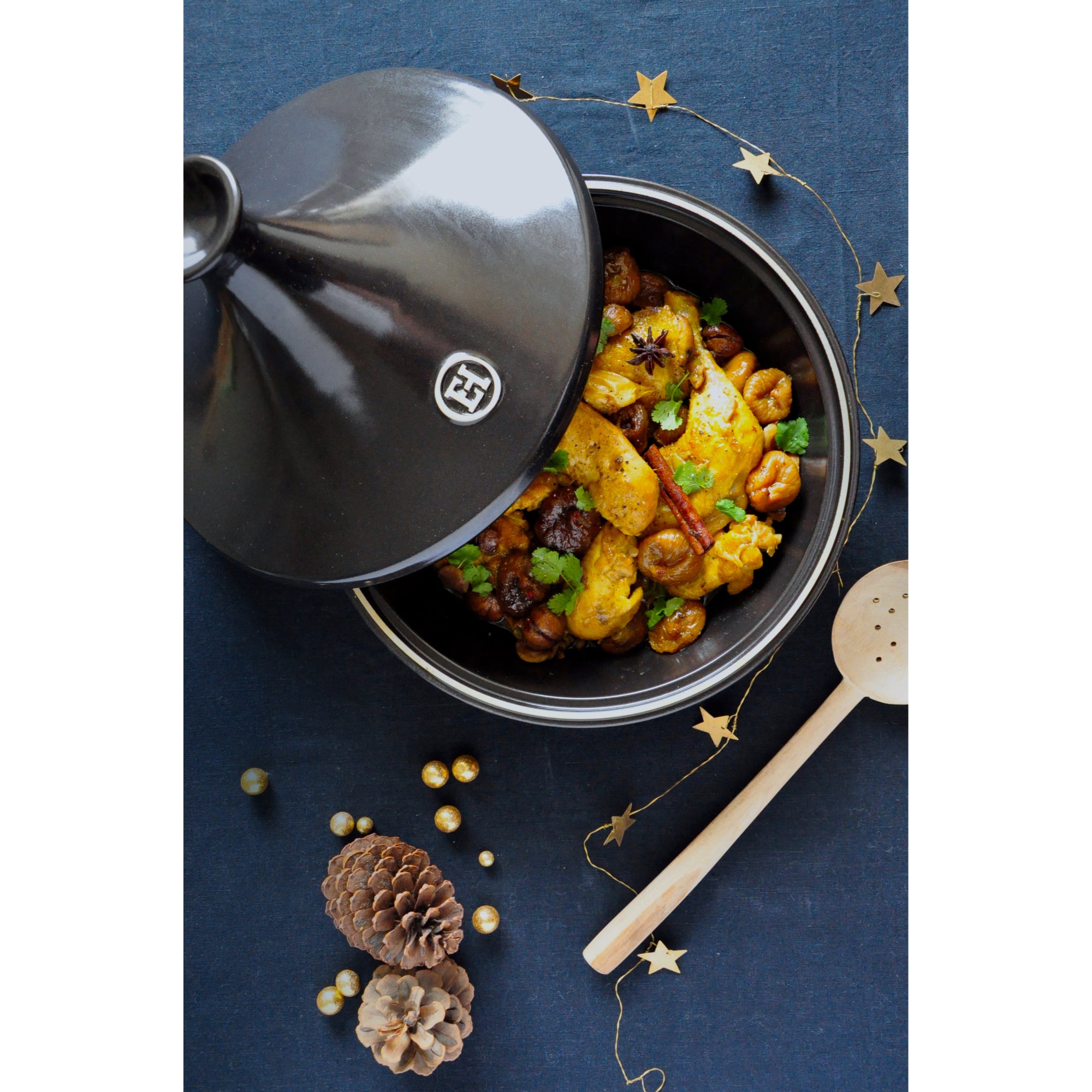 Emile Henry 26cm Tagine - Charcoal