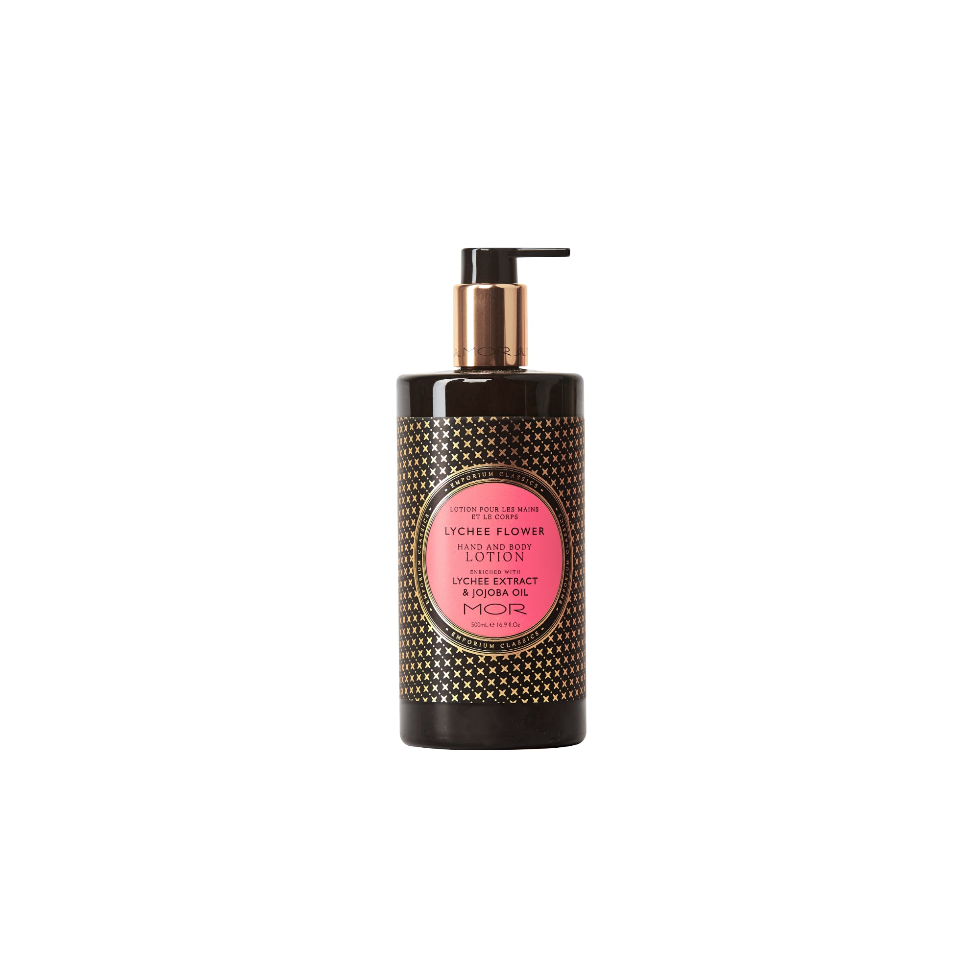 MOR Lychee Flower Hand & Body Wash and Hand & Body Lotion Set