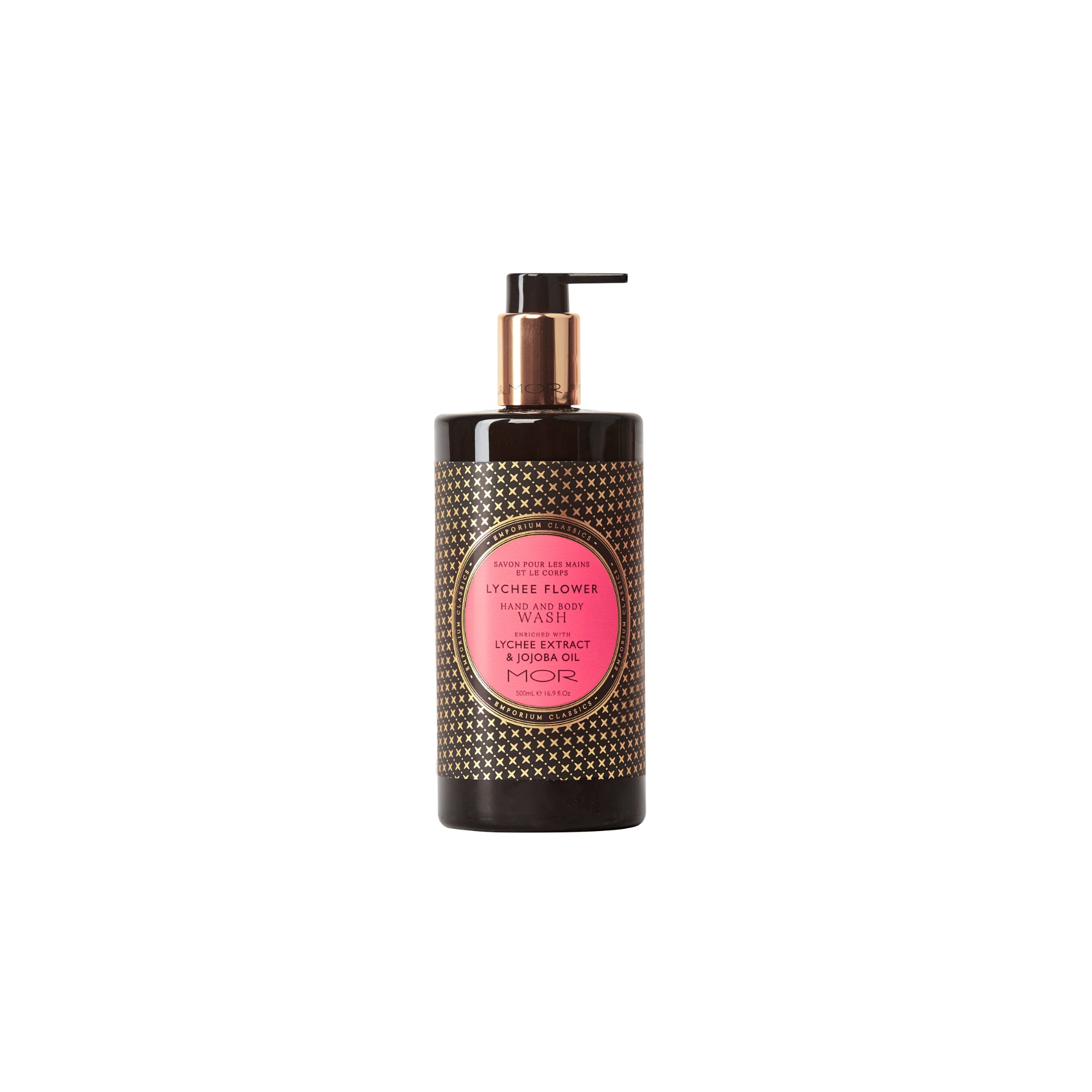 MOR Lychee Flower Hand & Body Wash and Hand & Body Lotion Set