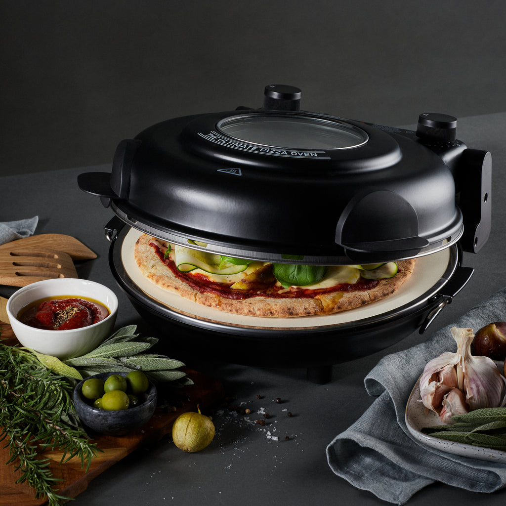MasterPro The Ultimate Pizza Oven With Window - Black