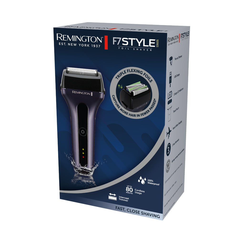 Remington F7 Style Series Foil Shaver - Black