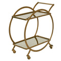 Amalfi Walter Drink Trolley - Gold