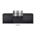 Crossray XPLor Silver TCX4FL in-built Gas BBQ