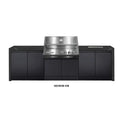 Crossray XPLor Silver TCX4FL in-built Gas BBQ