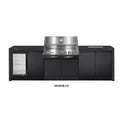 Crossray XPLor Silver TCX4FL in-built Gas BBQ