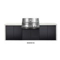 Crossray XPLor Silver TCX4FL in-built Gas BBQ
