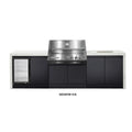 Crossray XPLor Silver TCX4FL in-built Gas BBQ