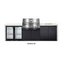 Crossray XPLor Silver TCX4FL in-built Gas BBQ