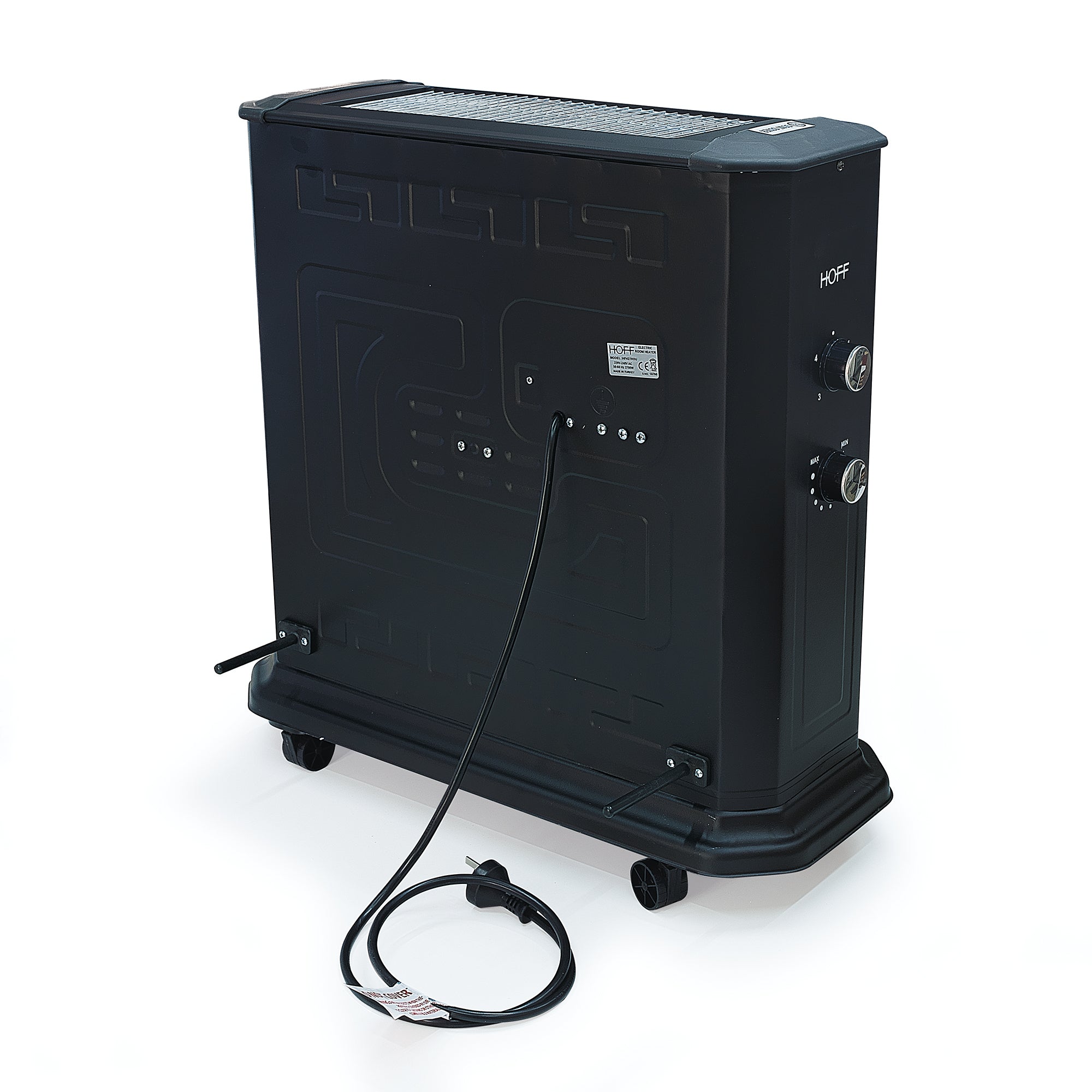 HOFF 2700W Portable Quartz Radiant Electric Heater