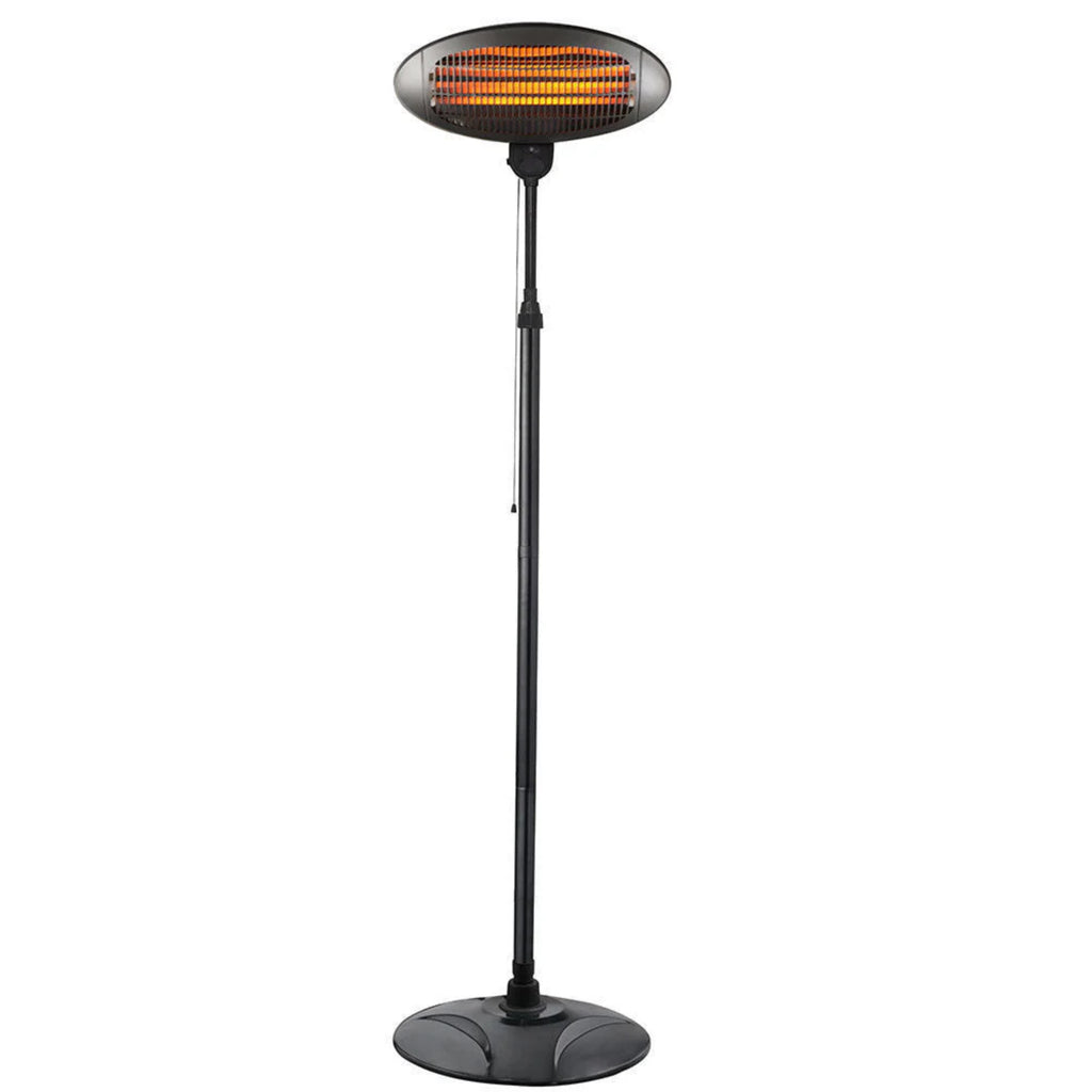 Heller 2000W Portable Electric Patio Heater/Floor Pedestal - HPH2000