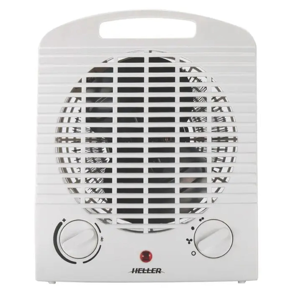 Heller 2000W Upright Fan Heater - Pack of 2 - White