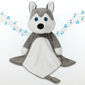 Love By Emi Husky Musical Comforter - Grey/White