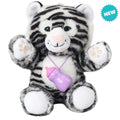 Love By Emi Interactive White Tiger - Black&White