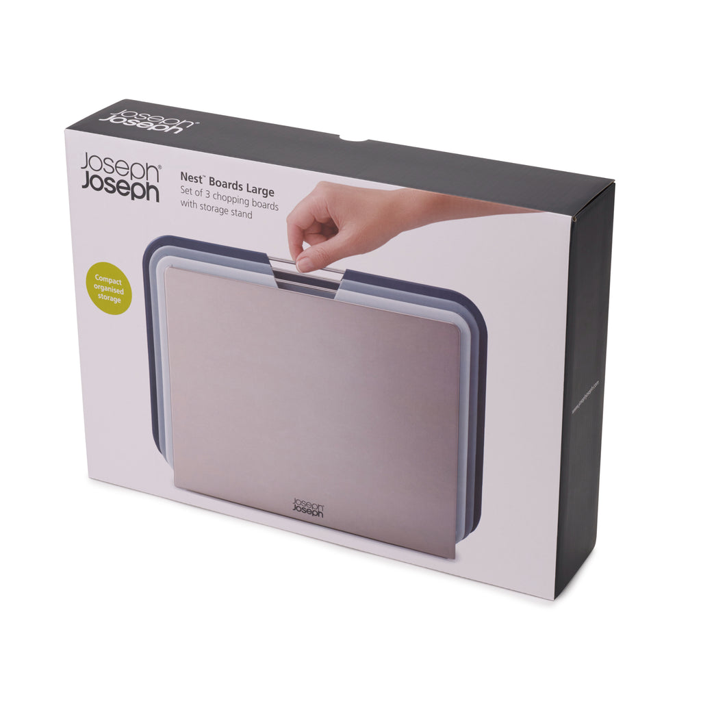 Joseph Joseph  Nest Large Chopping Board Set - Grey