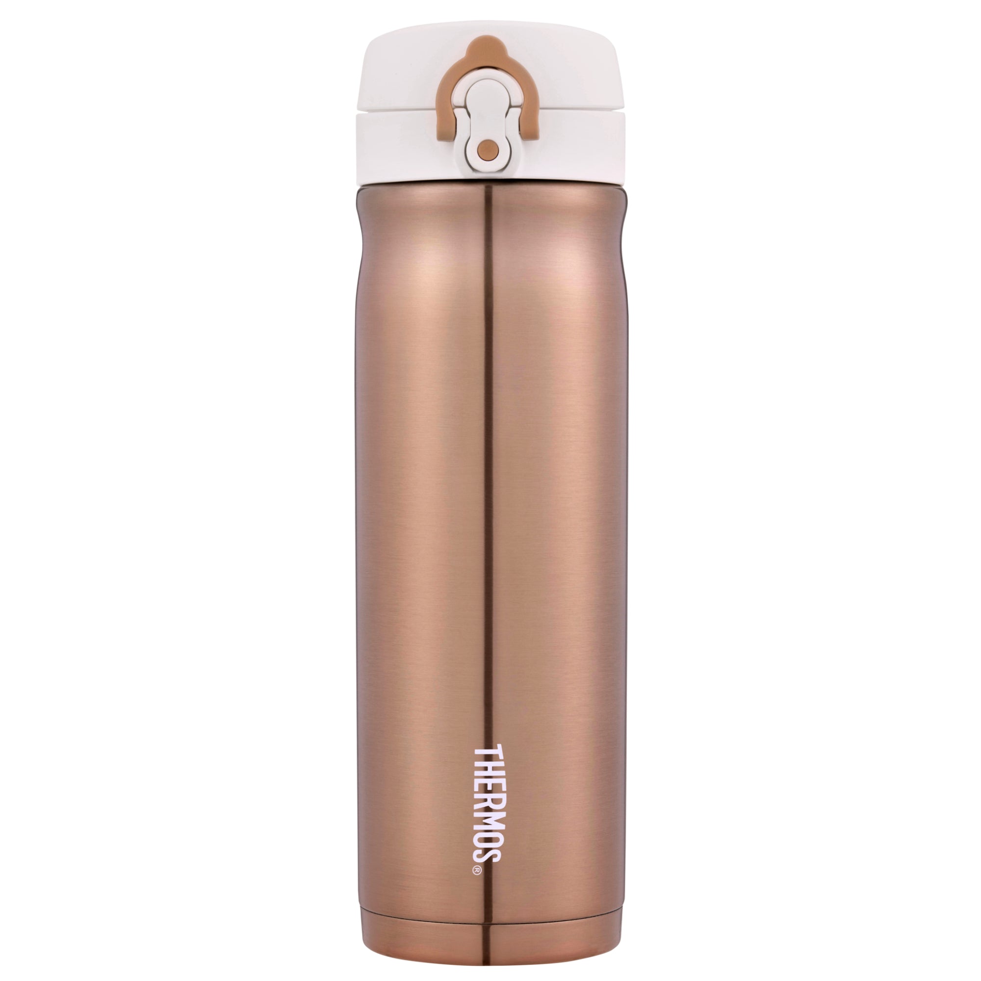 Thermos 470ml Vacuum Insulated Drink Bottle 2 Pack - Rose Gold & Matte Black