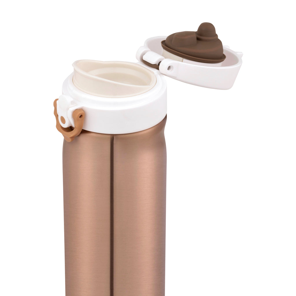 Thermos 470ml Vacuum Insulated Drink Bottle 2 Pack - Rose Gold & Matte Black